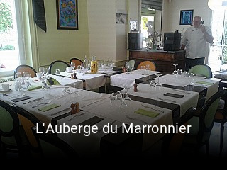 L'Auberge du Marronnier plan d'ouverture