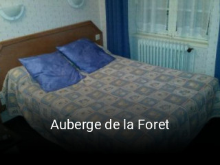 Auberge de la Foret plan d'ouverture