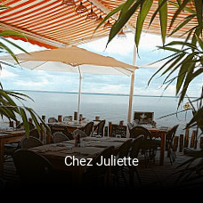 Chez Juliette plan d'ouverture