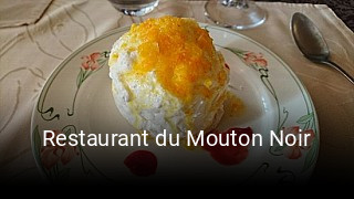 Restaurant du Mouton Noir plan d'ouverture