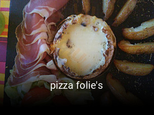 pizza folie's plan d'ouverture