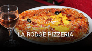 LA RODGE PIZZERIA plan d'ouverture