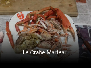 Le Crabe Marteau heures d'affaires