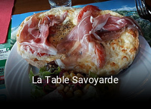 La Table Savoyarde ouvert