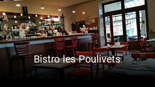 Bistro les Poulivets heures d'affaires