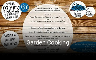 Garden Cooking ouvert