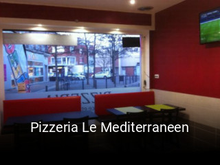 Pizzeria Le Mediterraneen plan d'ouverture