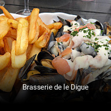 Brasserie de le Digue plan d'ouverture