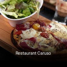 Restaurant Caruso plan d'ouverture