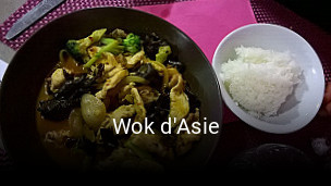 Wok d'Asie heures d'affaires