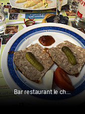 Bar restaurant le chateau fort plan d'ouverture