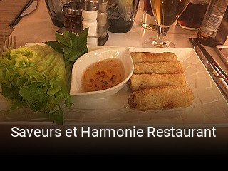 Saveurs et Harmonie Restaurant ouvert