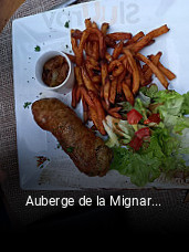 Auberge de la Mignardiere heures d'ouverture