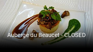 Auberge du Beaucet - CLOSED plan d'ouverture