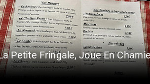 La Petite Fringale, Joue En Charnie ouvert