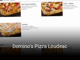 Domino's Pizza Loudeac heures d'affaires