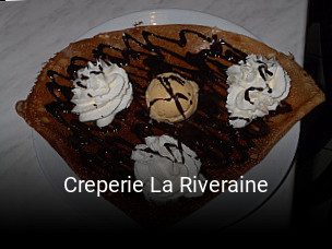 Creperie La Riveraine plan d'ouverture