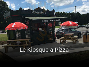 Le Kiosque a Pizza plan d'ouverture