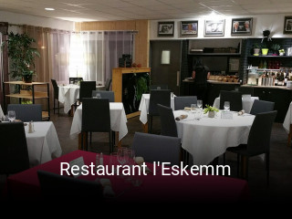 Restaurant l'Eskemm ouvert