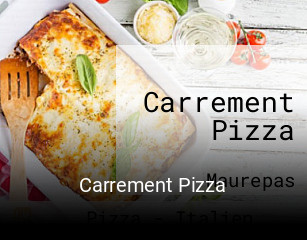 Carrement Pizza plan d'ouverture