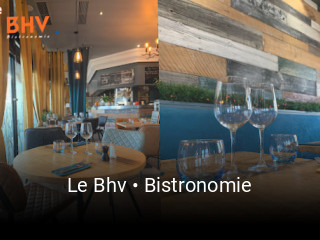 Le Bhv • Bistronomie ouvert