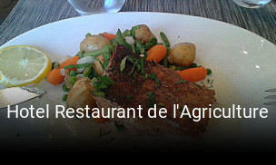 Hotel Restaurant de l'Agriculture ouvert