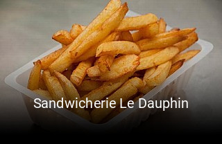 Sandwicherie Le Dauphin heures d'ouverture