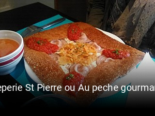 Creperie St Pierre ou Au peche gourmand plan d'ouverture