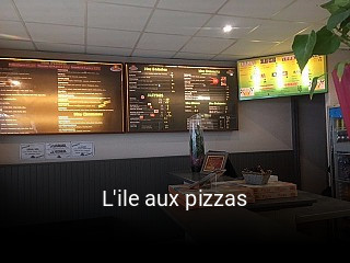 L'ile aux pizzas plan d'ouverture