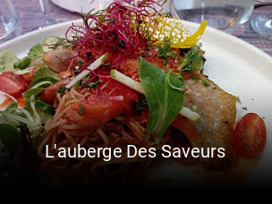 L'auberge Des Saveurs plan d'ouverture