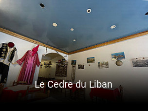 Le Cedre du Liban plan d'ouverture