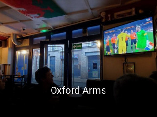 Oxford Arms plan d'ouverture