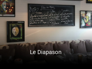 Le Diapason plan d'ouverture