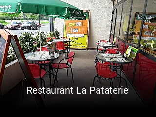 Restaurant La Pataterie heures d'ouverture