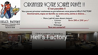 Hell's Factory plan d'ouverture