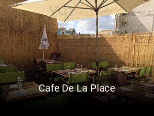 Cafe De La Place plan d'ouverture