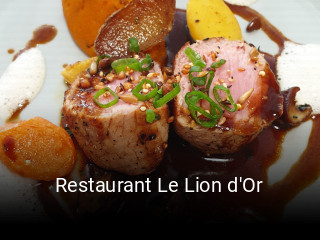 Restaurant Le Lion d'Or heures d'affaires