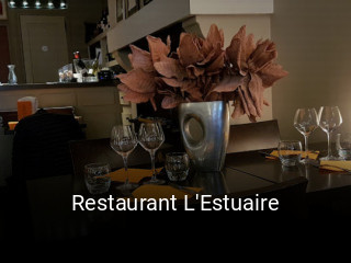 Restaurant L'Estuaire ouvert