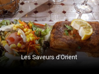 Les Saveurs d'Orient heures d'ouverture