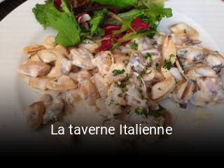 La taverne Italienne plan d'ouverture