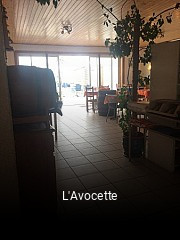 L'Avocette ouvert