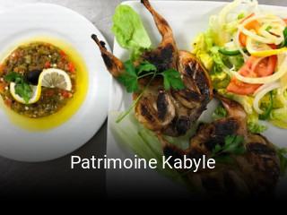 Patrimoine Kabyle plan d'ouverture