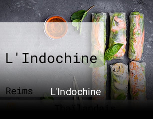 L'Indochine plan d'ouverture