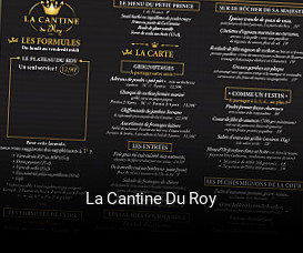 La Cantine Du Roy ouvert