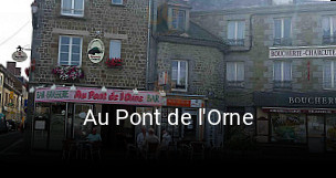 Au Pont de l'Orne plan d'ouverture