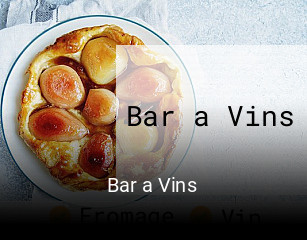 Bar a Vins ouvert