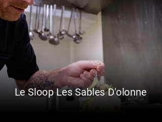 Le Sloop Les Sables D'olonne ouvert