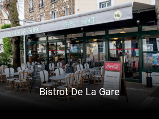 Bistrot De La Gare heures d'ouverture