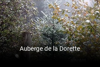 Auberge de la Dorette ouvert