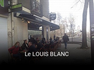 Le LOUIS BLANC ouvert